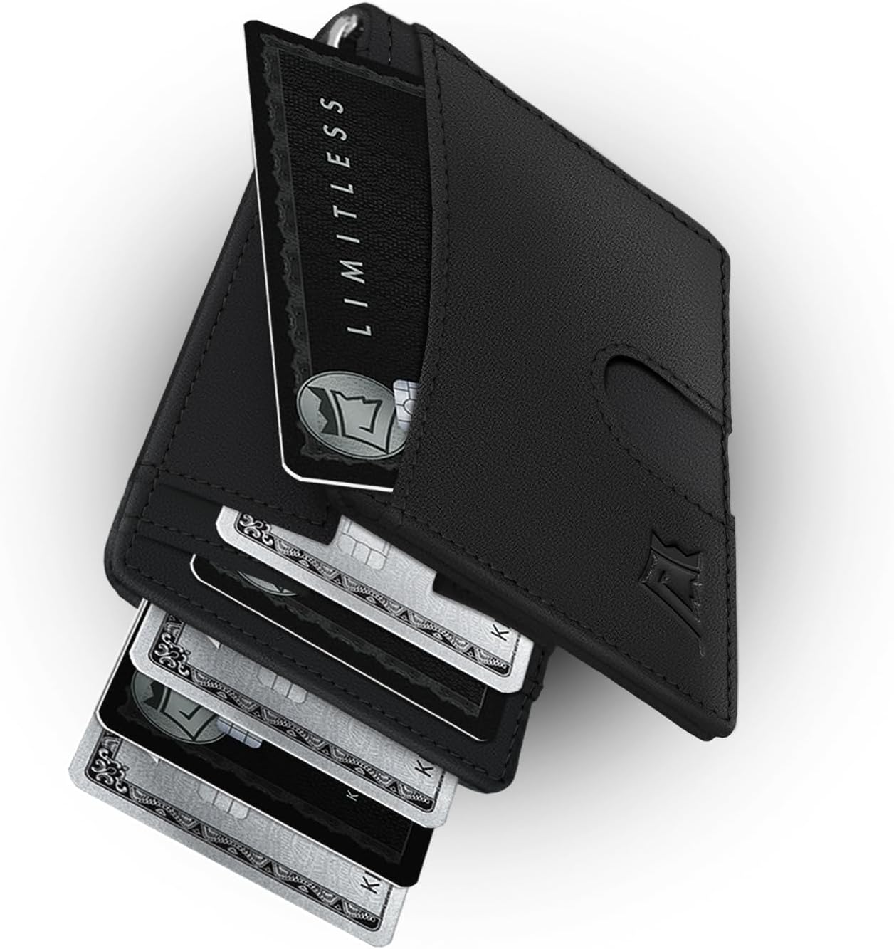Kings Loot Money Clip Slim Wallet for Men - RFID Blocking Design