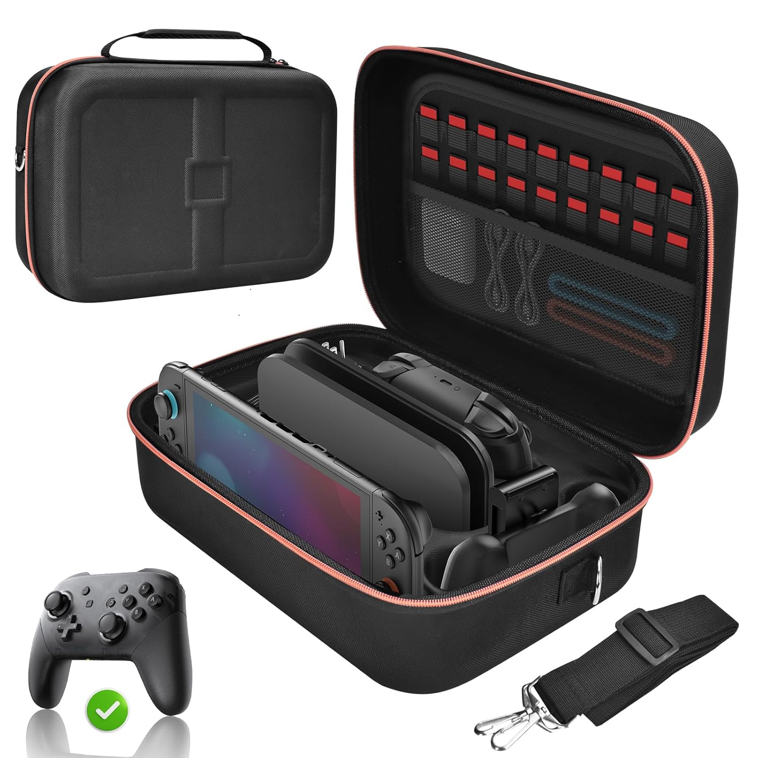Gorixer Switch 2 Case for Nintendo Switch 2 and OLED Models
