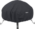 Classic Accessories Water-Resistant 30 in Round Fire Pit Cover - Heavy