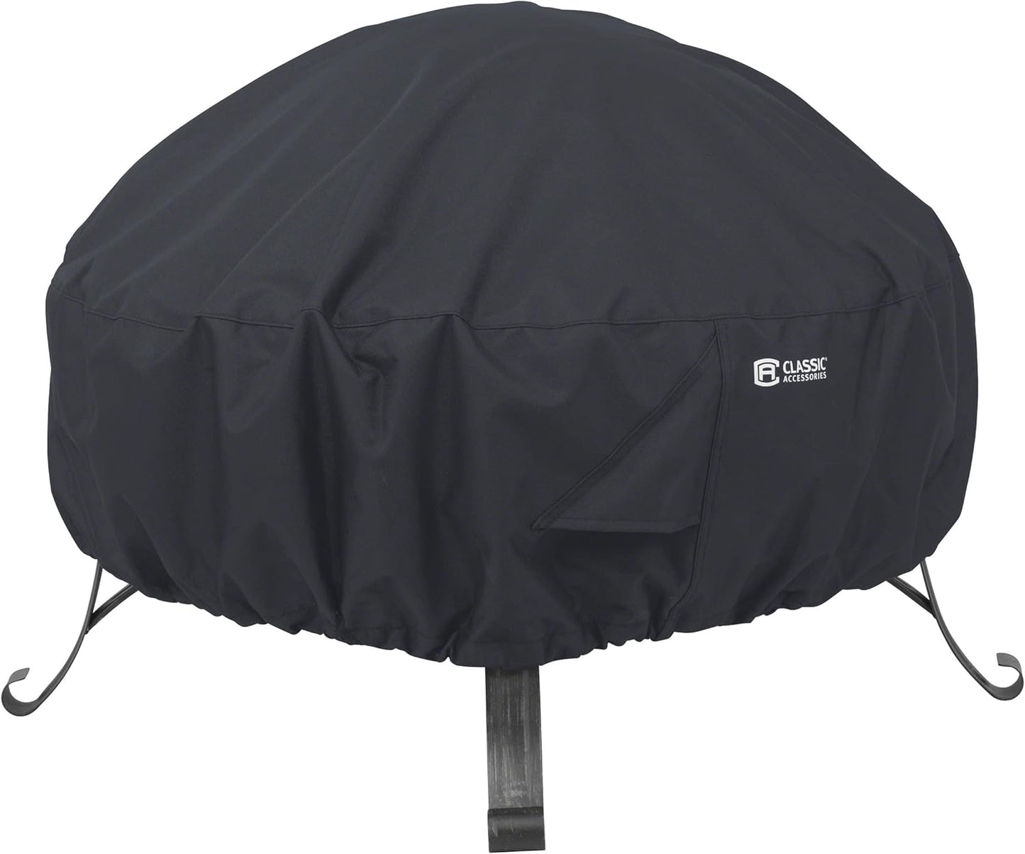 Classic Accessories Water-Resistant 30 Inch Round Fire Pit Cover