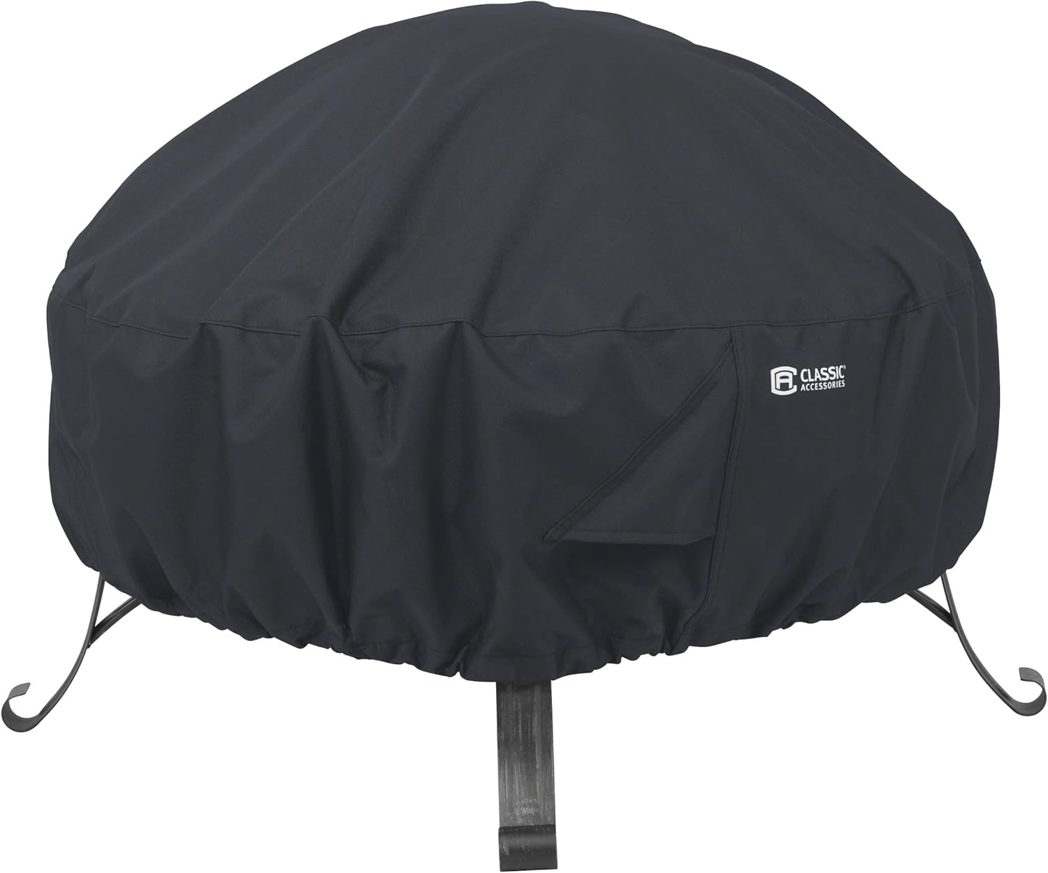 Classic Accessories Water-Resistant 30 Inch Round Fire Pit Cover