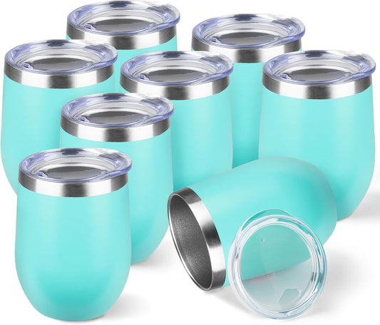 StarSpeed 12oz Wine Tumblers - Insulated Travel Mugs for All