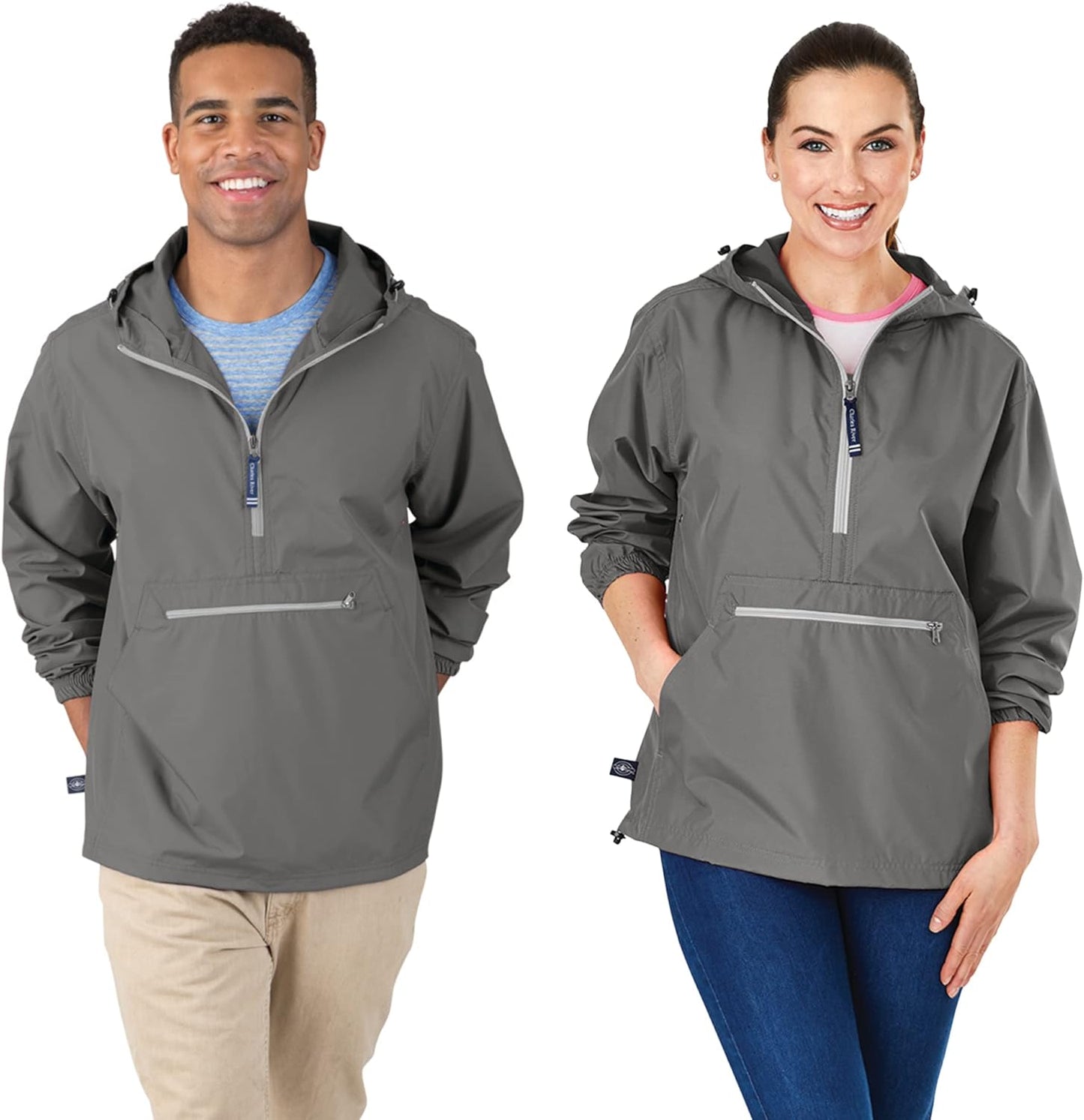 Pack-n-go Wind & Water-resistant Pullover for All Seasons