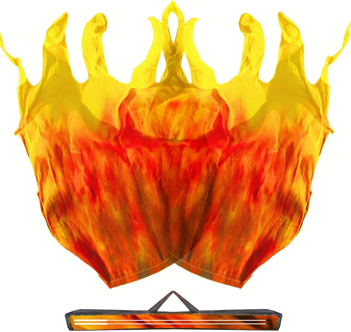 59 Inch Double Layered Worship Flags for Dance and Praise