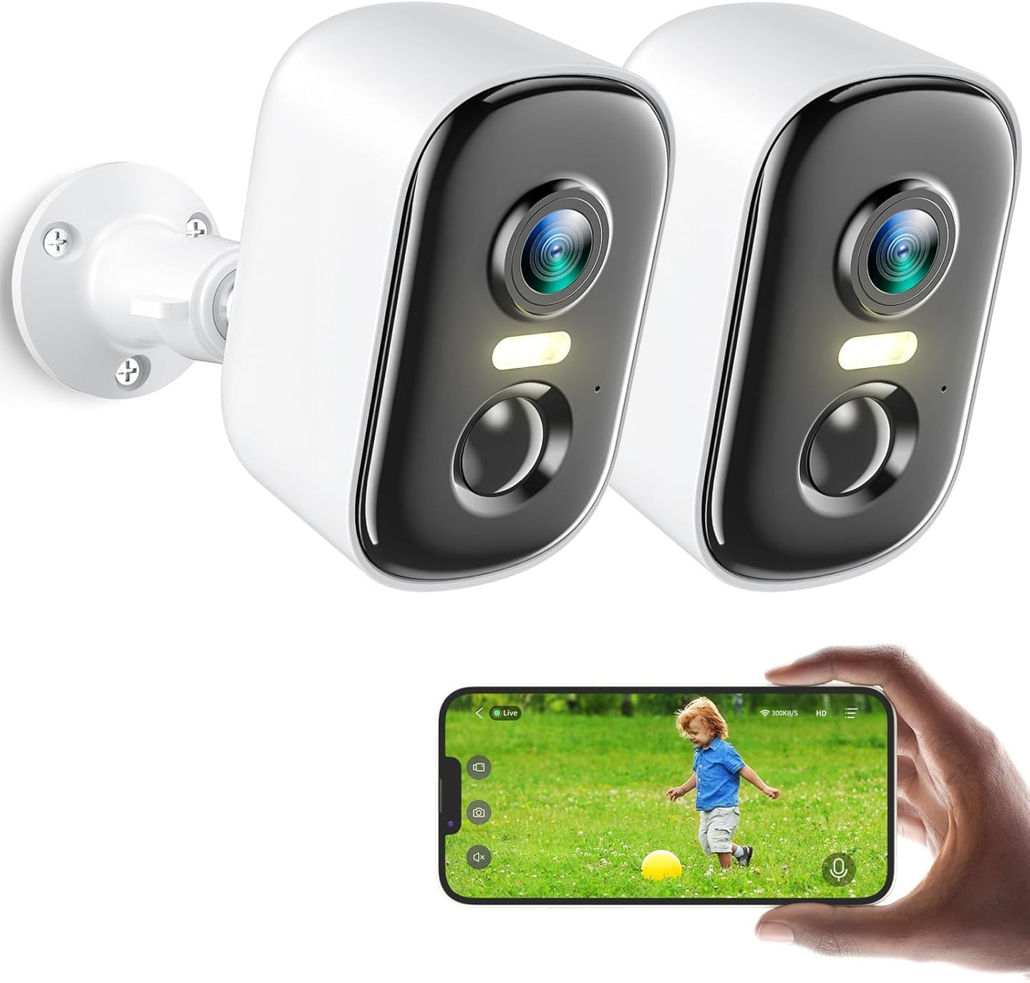 2K Security Cameras Wireless Outdoor for Home Security Needs