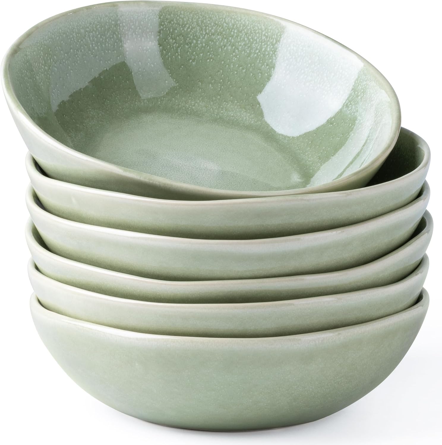 AmorArc Ceramic Cereal Bowls Set of 6 for Stylish Dining