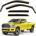 in-Channel Window Rain Guards Fit for Truck Dodge RAM 2500 3500 - Vent