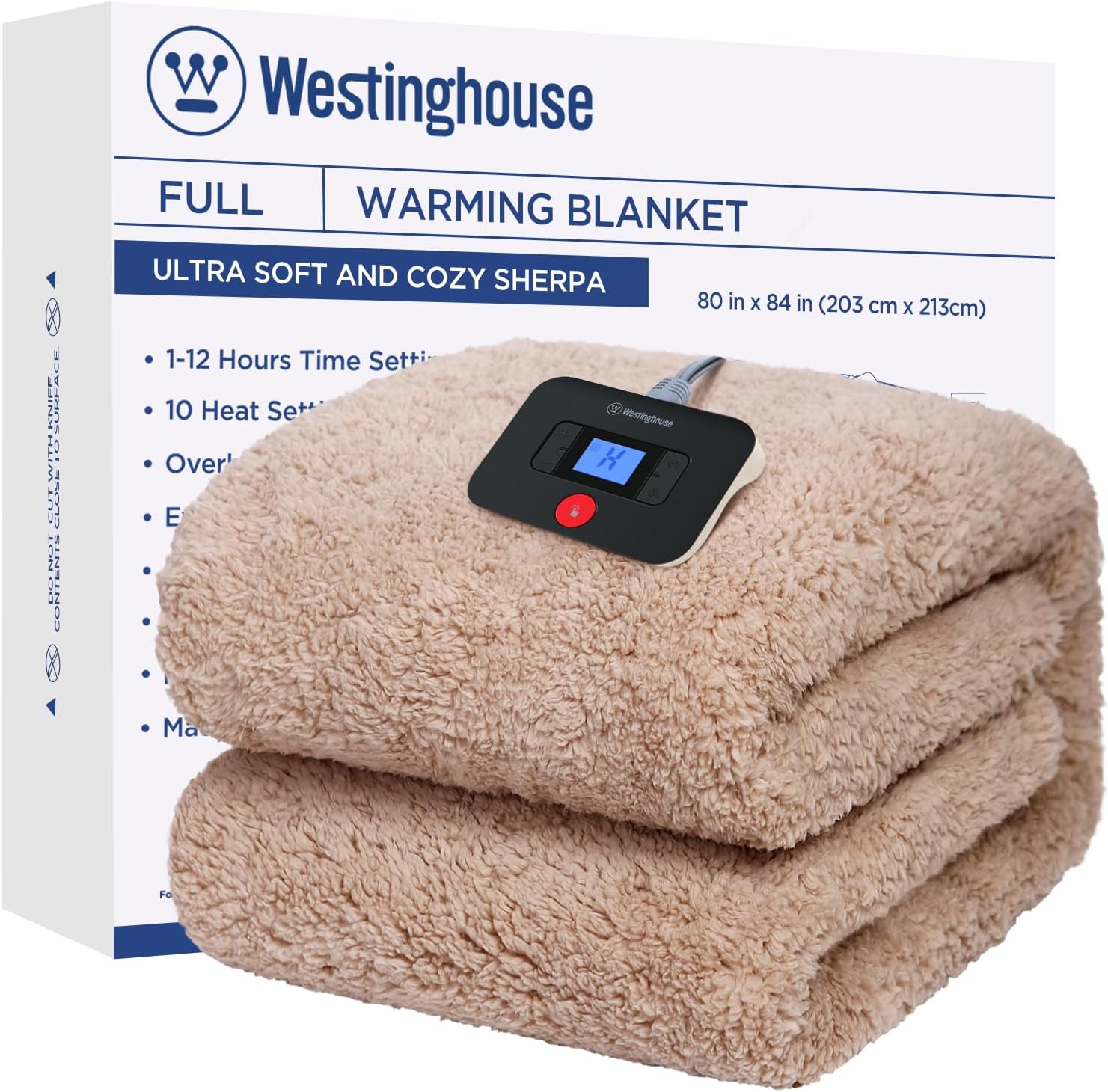Westinghouse Electric Blanket Full Size for Cozy Comfort