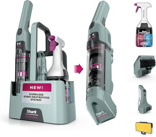 Shark StainForce Cordless Portable Spot Cleaner for Tough Stains
