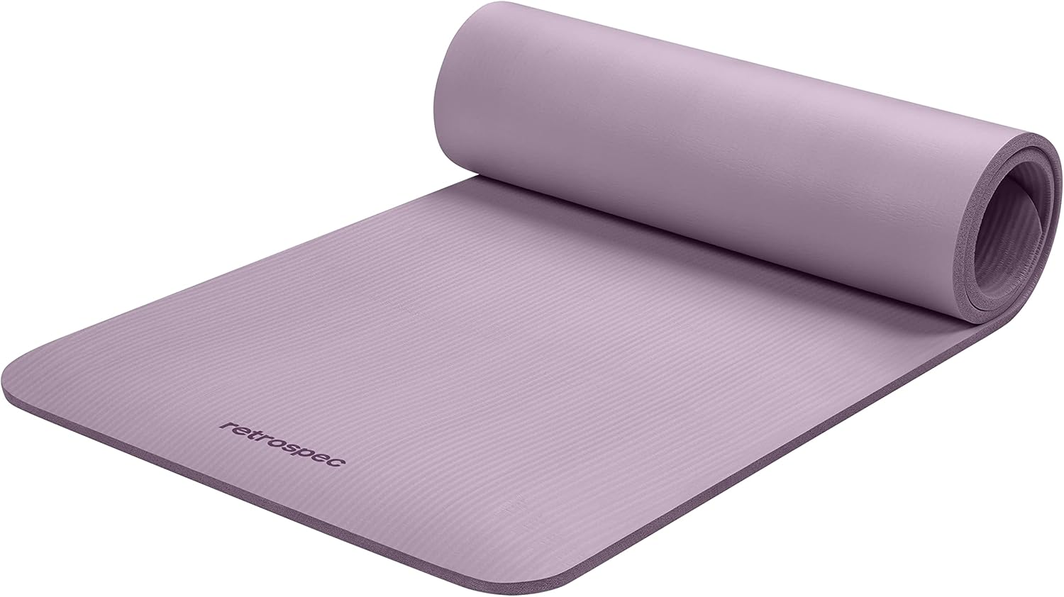 Retrospec Solana Yoga Mat - Non-Slip 1/2 Thick Mat for All Fitness