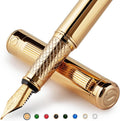Scriveiner Luxury Fountain Pen - Stunning Gold Finish for All