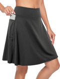 KORALHY Women's 20in Knee Length Skorts for Tennis and Golf