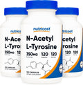 N-Acetyl L-Tyrosine 350mg Capsules - Focus and Energy