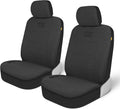 Cat CozyBlend Car Seat Covers, Charcoal Heather - Premium Jersey