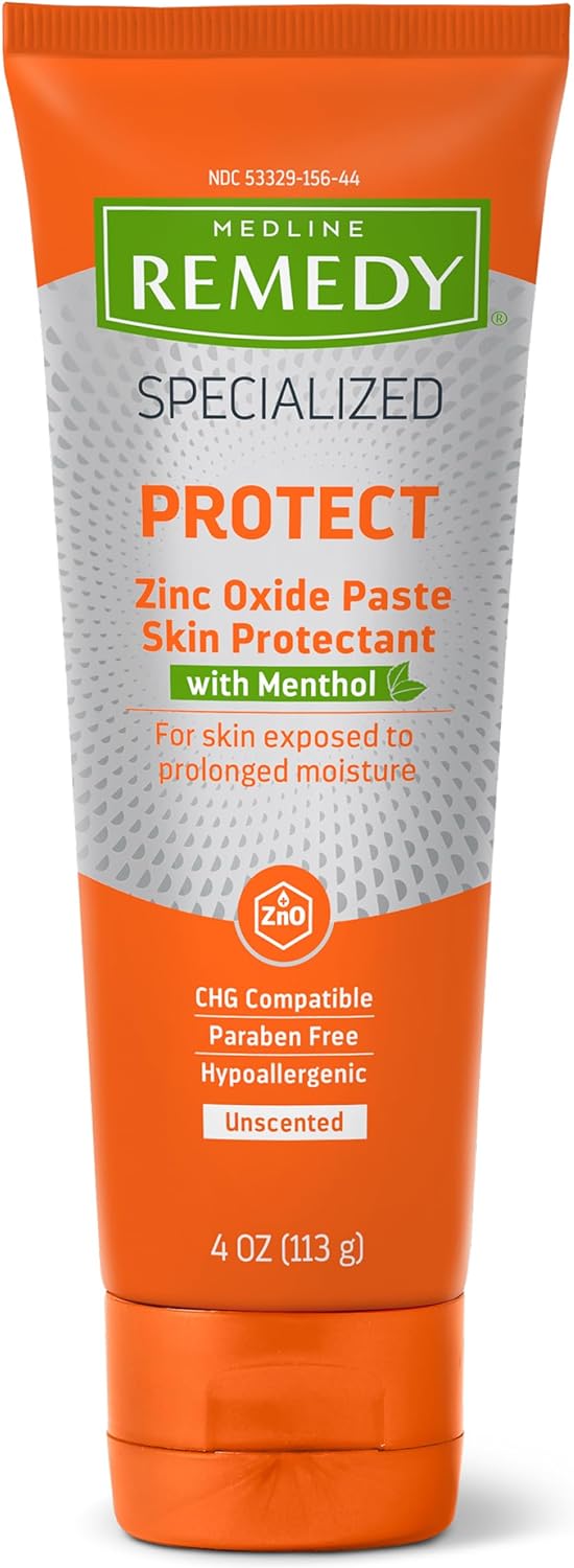Medline Remedy Zinc Oxide Paste: Soothing Incontinence & Diaper Rash