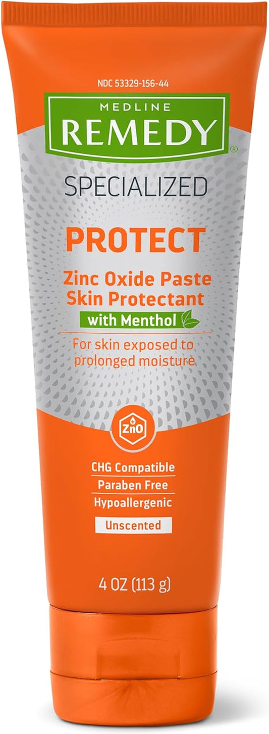 Medline Remedy Zinc Oxide Paste: Soothing Incontinence & Diaper Rash