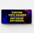 Personalized Custom Vinyl Banner Printing 4ftx4ft - Vibrant Durable