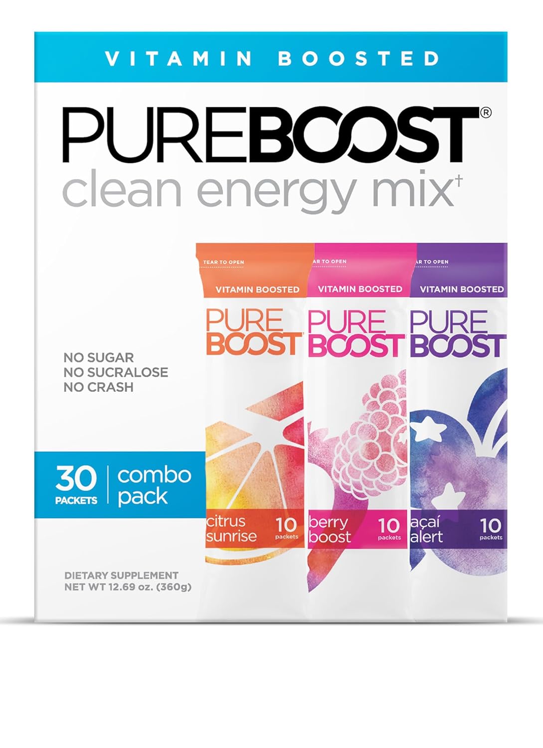 Pureboost Clean Energy Booster for Refreshing Energy Anytime