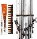 KastKing V15 Vertical Fishing Rod Holder - Store 15 Rods in 18in