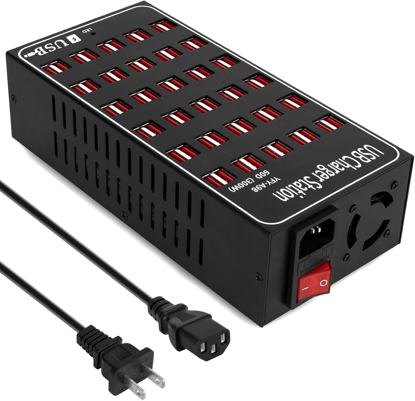 RUANSZZ Intelligently Fast Charges 60 Devices!