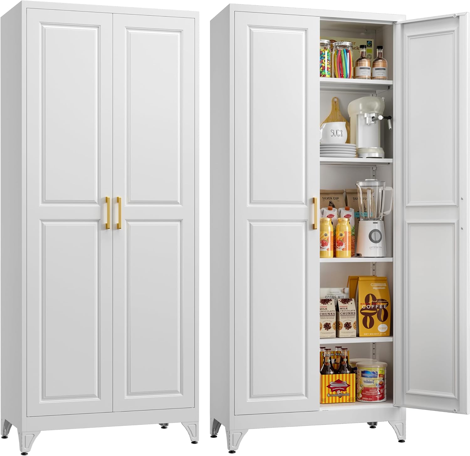 Kitchen Pantry Storage Cabinets for Stylish and Functional Spaces