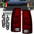 Nilight Taillight Assembly Compatible with 1988-2000 Chevy GMC - Dark