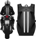 Motorcycle Backpack for Men Waterproof Helmet Backpack - Spacious