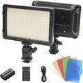 Tolifo PT-F260B On-Camera Video Light - 26W Bi-Color LED Panel