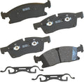 Bendix Premium SBC1629 Ceramic Front Brake Pads - Quiet, Durable