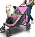Petbobi Dog Stroller for Large & Medium Dogs - Spacious, Easy-Fold Pet