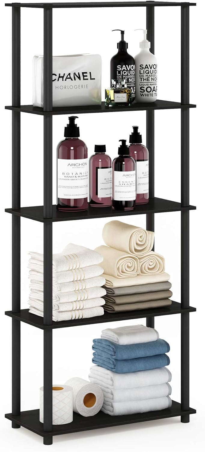 Furinno Turn-N-Tube 5-Tier Multipurpose Shelf for Any Room