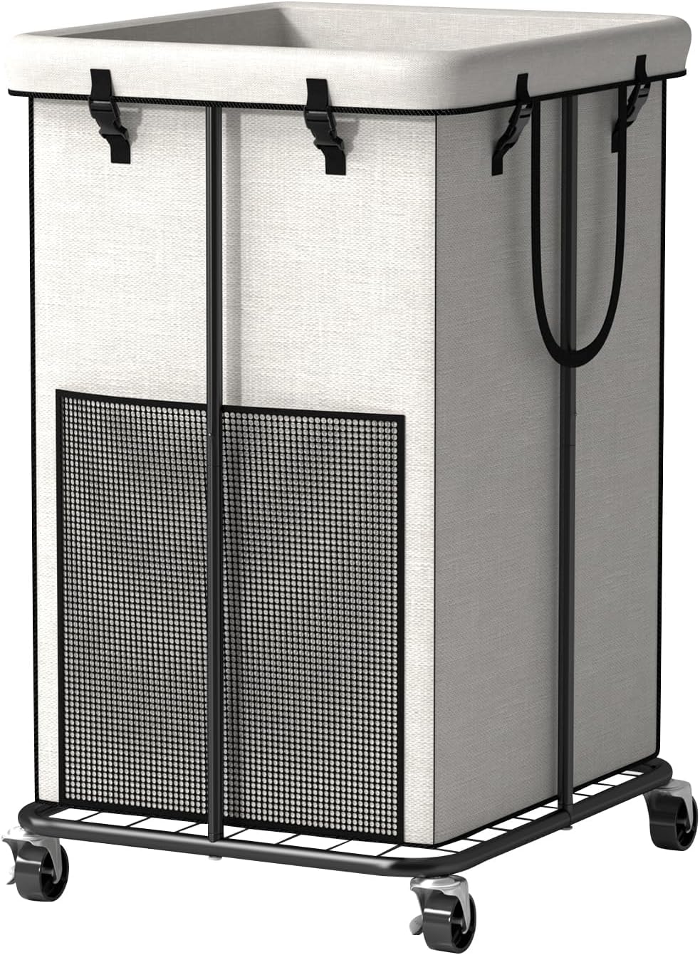 150L Large Laundry Basket with Wheels for Easy Transport