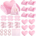 Pink 6-Pack Sleepover Party Supplies Set - Blankets & Spa Favors