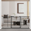 Extra Wide 62.5-71.6 in Pet Dog Gate 31 in Tall - Auto Close Safety