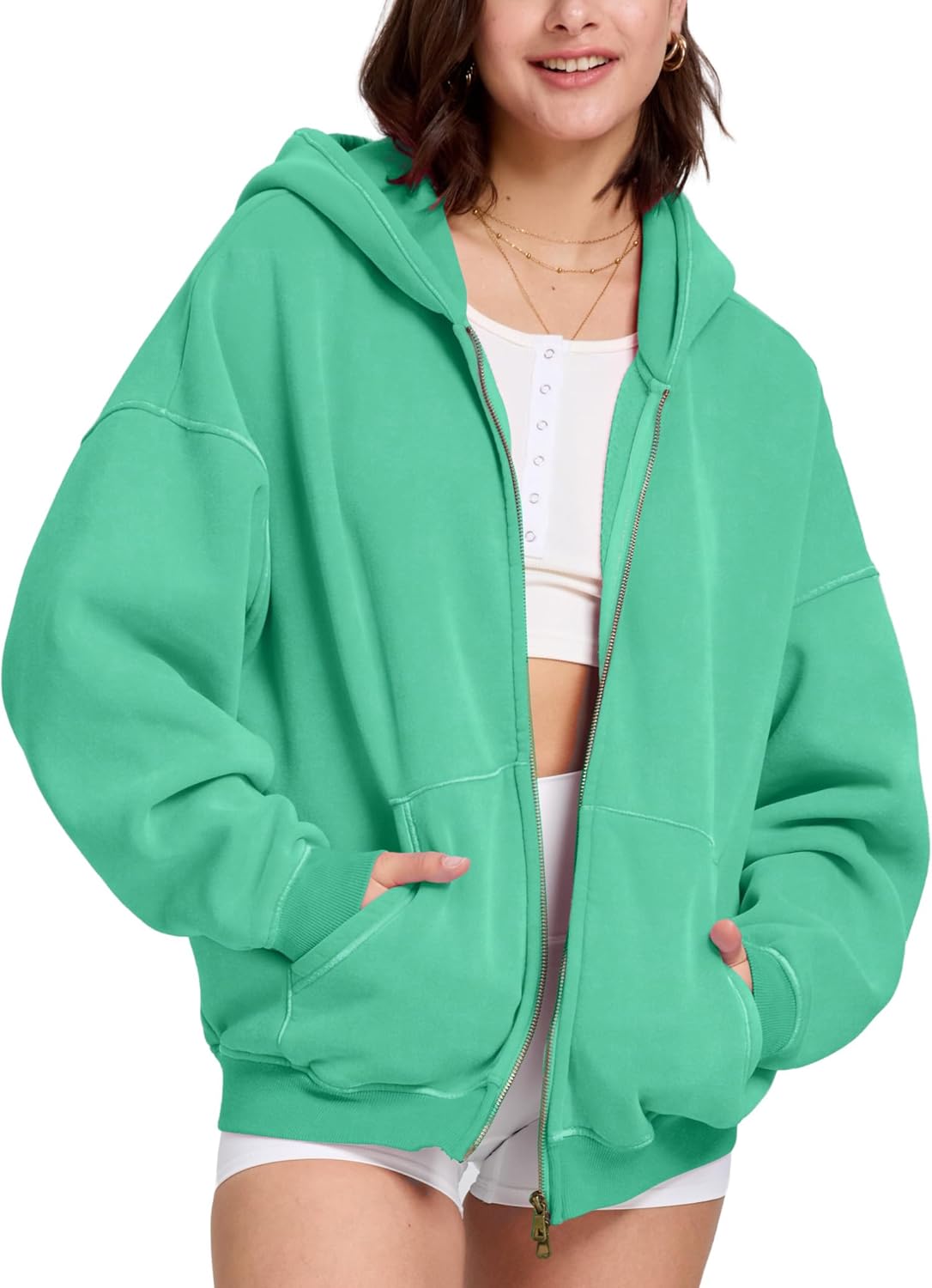 Oversized Acid Wash Hoodie for Unisex Comfort and Style