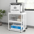 Natwind 24in x 20in x 29in Large Printer Stand with Storage Shelves