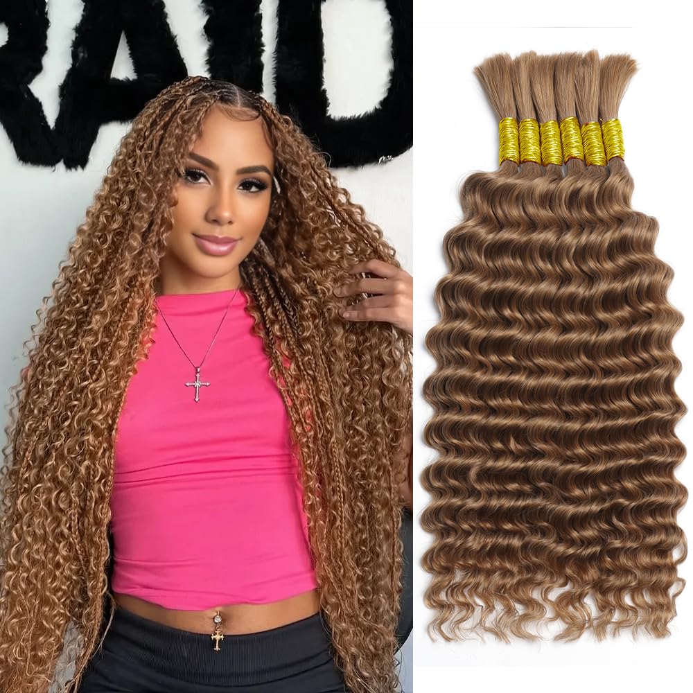 Human Braiding Hair Curly 150g 18 Inch for Boho Braids