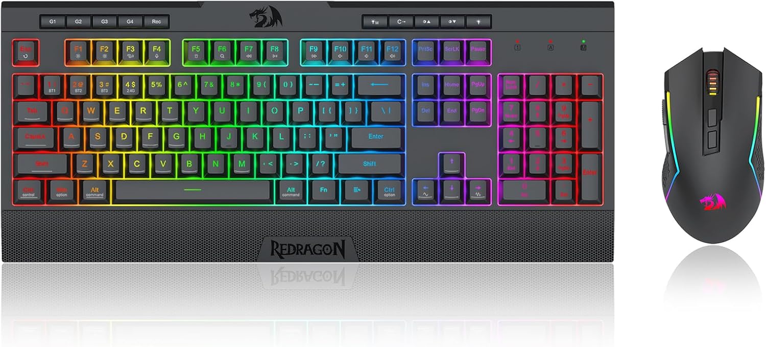 Redragon S151 PRO Wireless Gaming Keyboard & Mouse Combo Review
