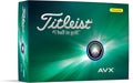Titleist AVX Golf Balls - Low Flight, Soft Feel Standard