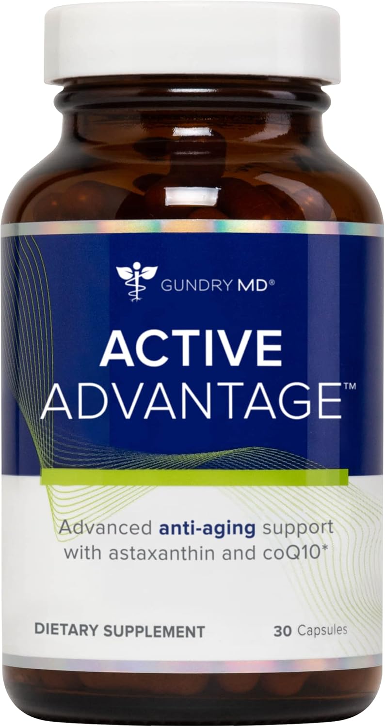 Active Advantage Astaxanthin and CoQ10 Supplement for Energy