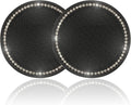 Car Cup Holder Coaster 2 Pack - Anti-Slip Bling Insert
