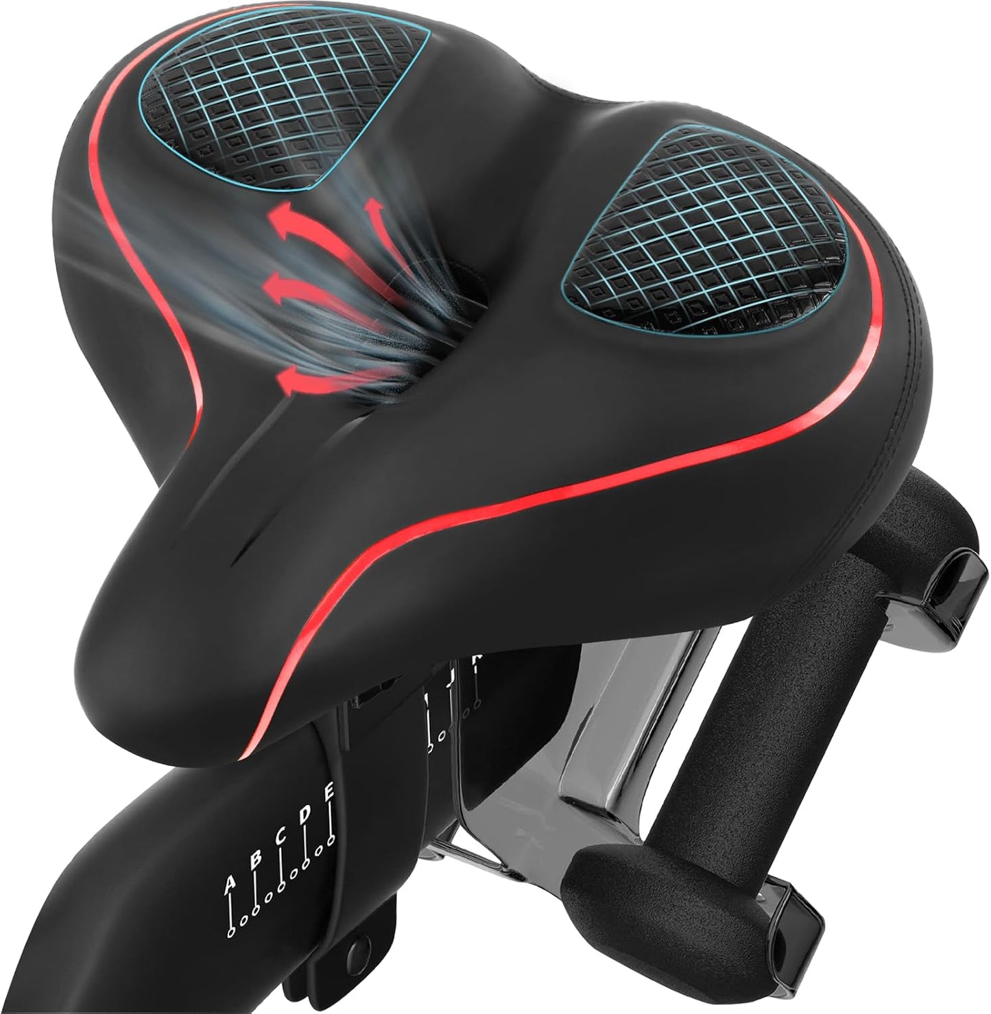 Oversized Bike Seat for Peloton and Other Bikes - Extra Comfort