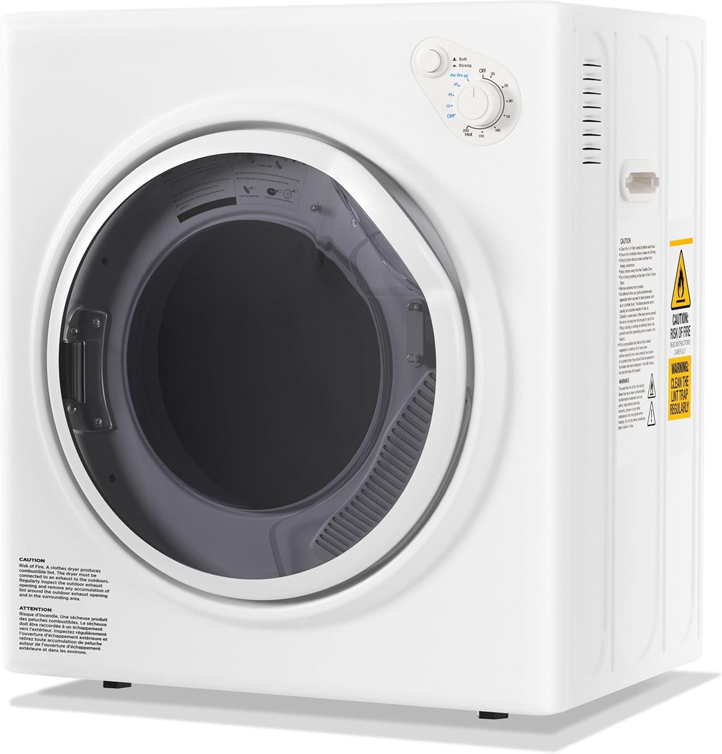 Elevon 1500W Portable Clothes Dryer for Compact Spaces