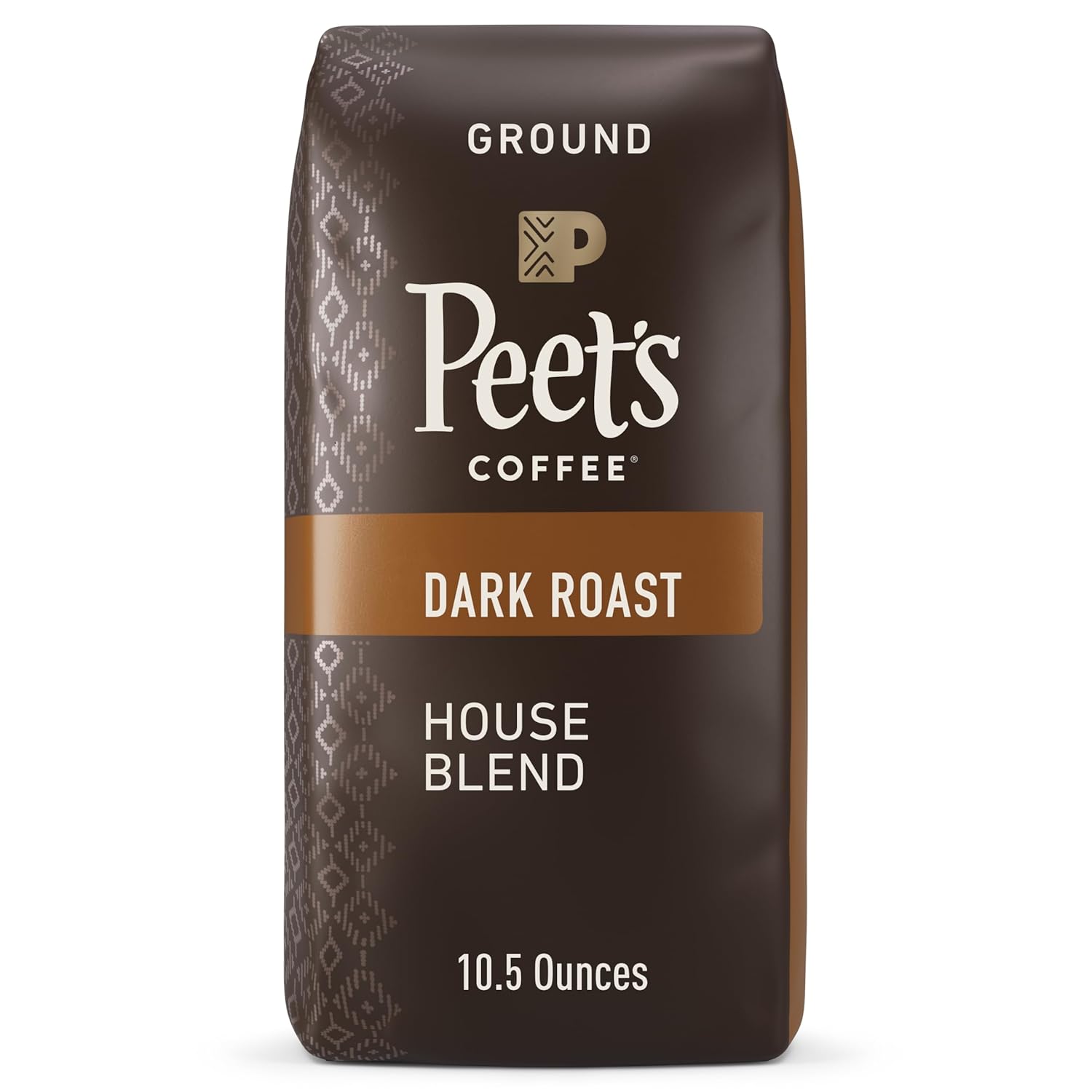 Peet's Coffee Dark Roast, House Blend - 10.5 oz Energy Boost