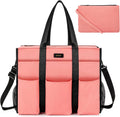 IBFUN Utility Tote Bag with 14/24 Pockets for Teachers