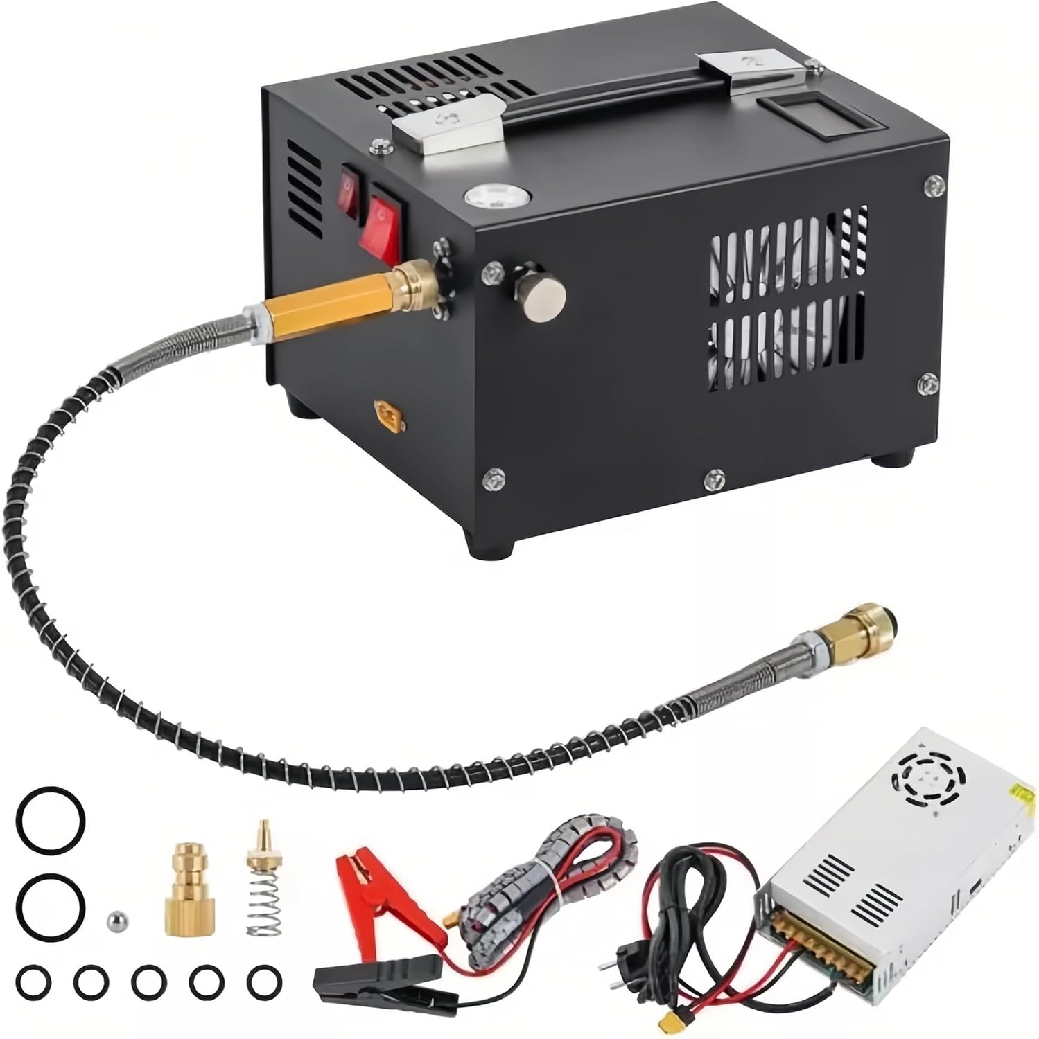 High-Pressure 12V DC Compressor - 300Bar Power!