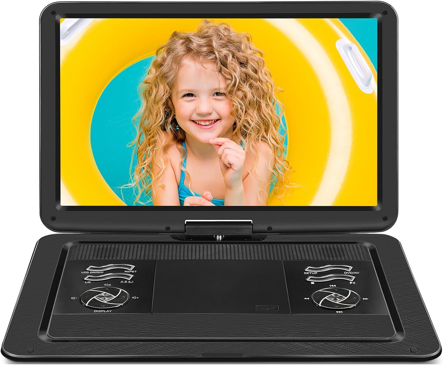 19.6 Portable DVD Player with 17.1 HD Screen for Kids