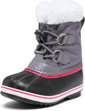 Kids Snow Boots with Nylon Upper - Waterproof Winter Warmth