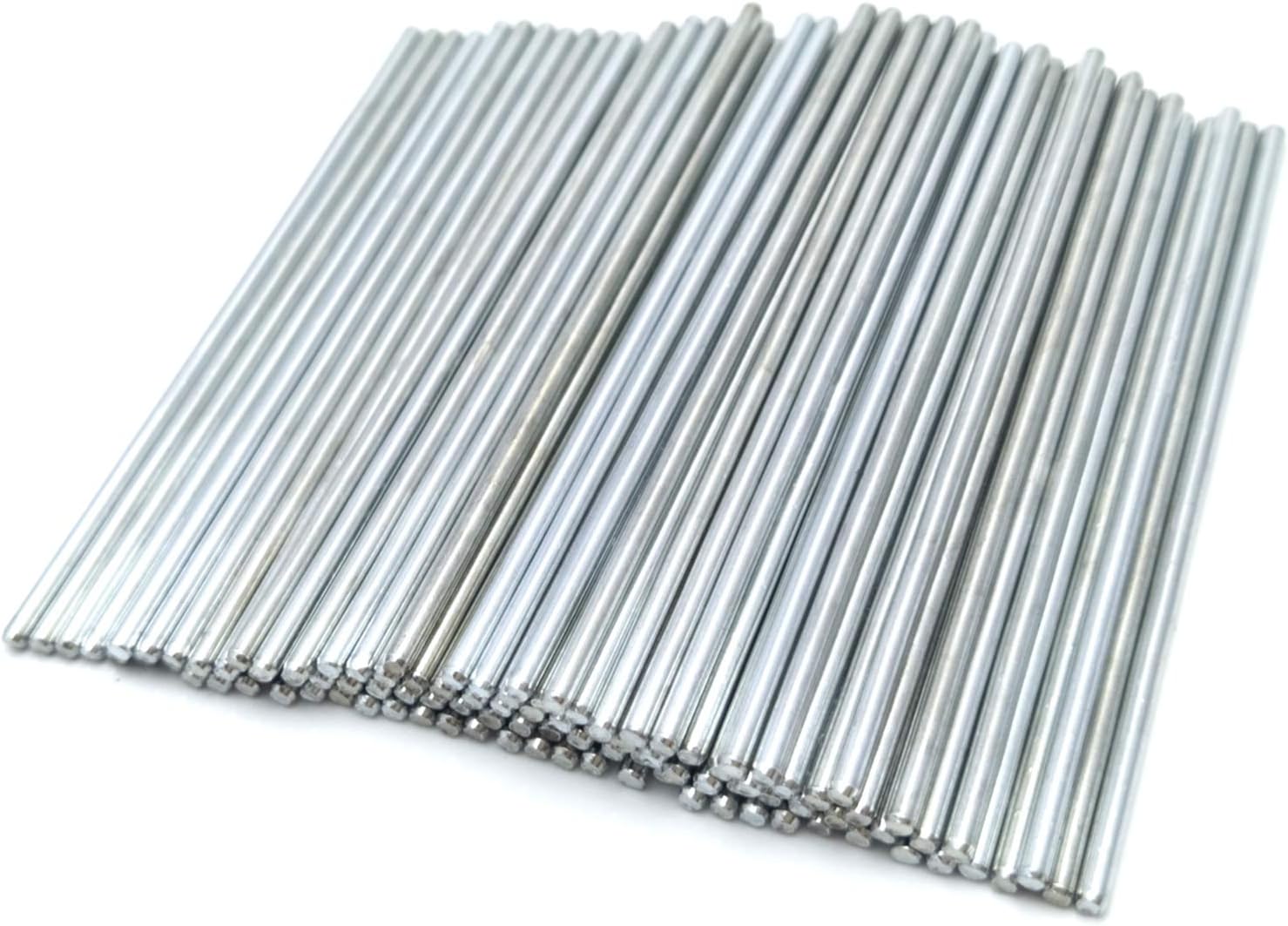 EUDAX 100Pcs 2x70mm Axles for DIY RC Models