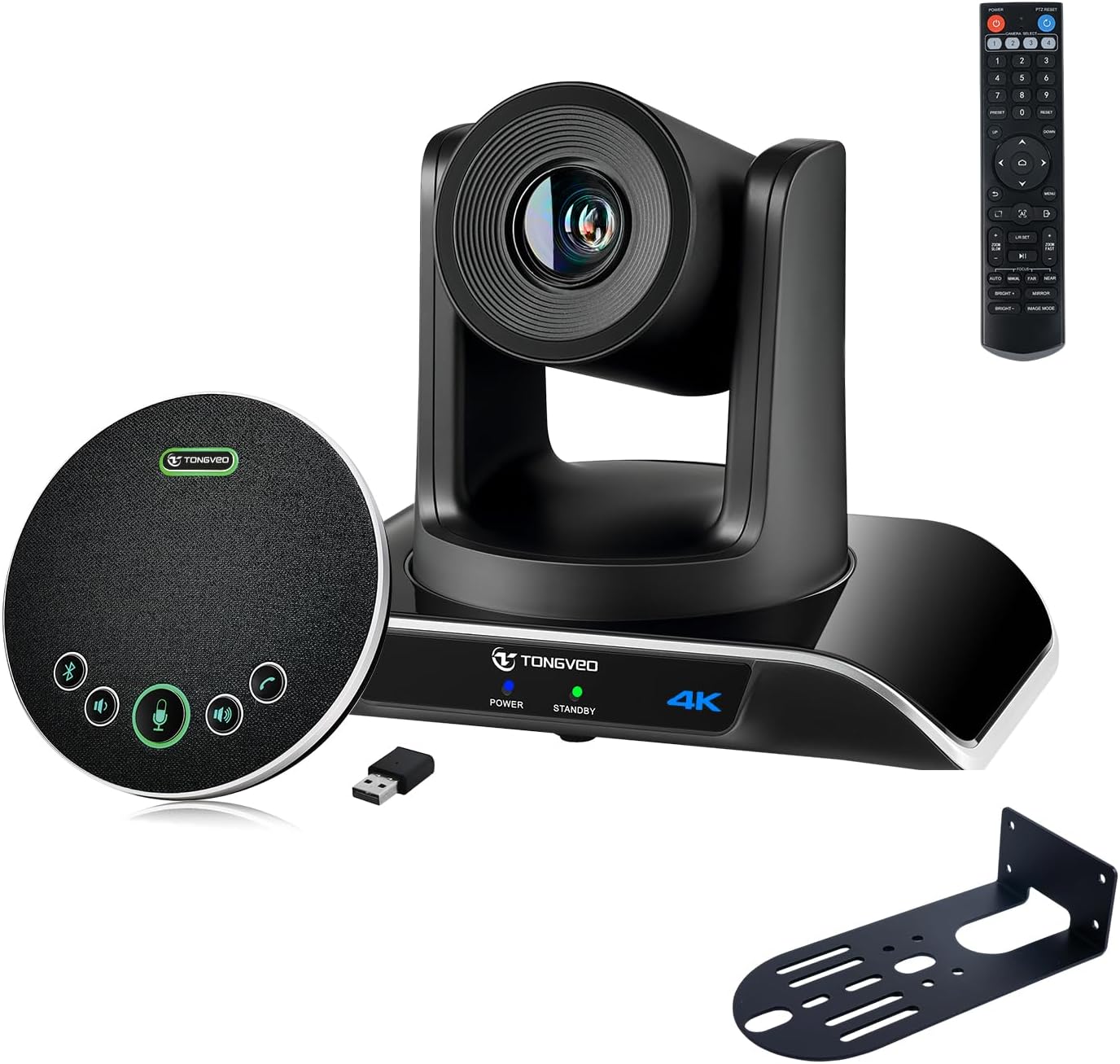 4K PTZ Conference Room Camera System with AI Auto-Tracking Features